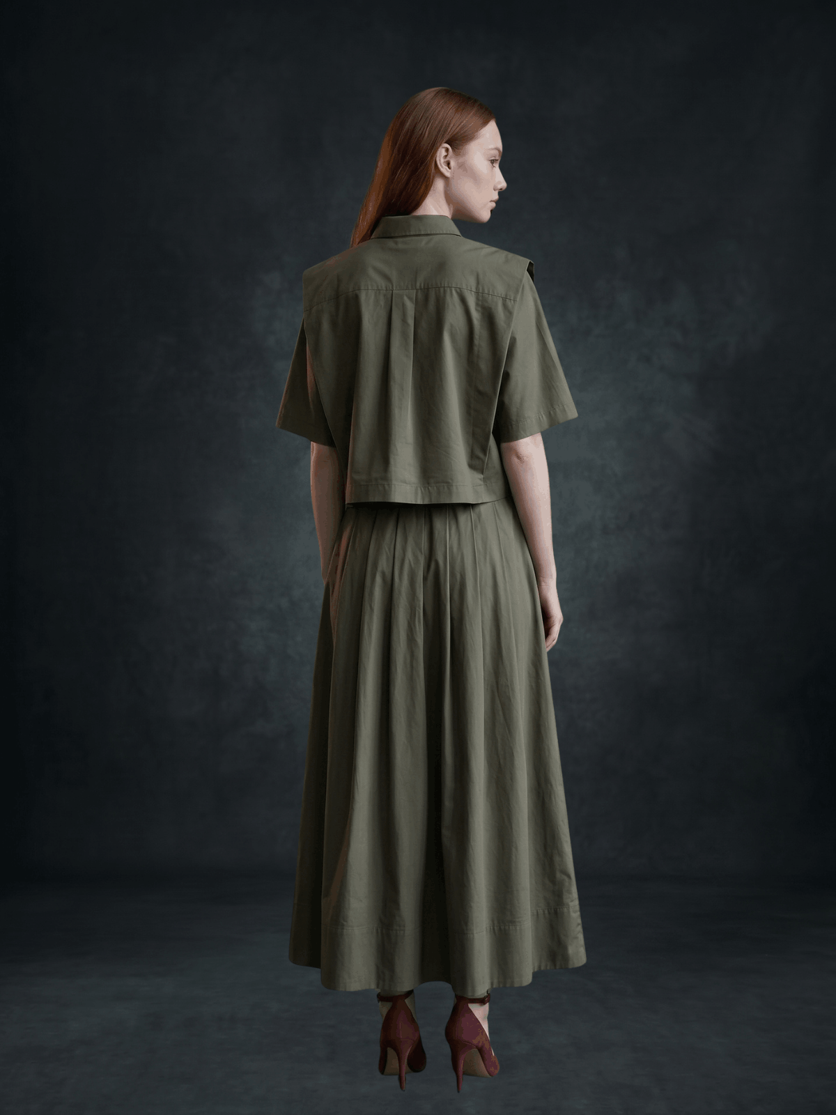 Trendy Skirt Back